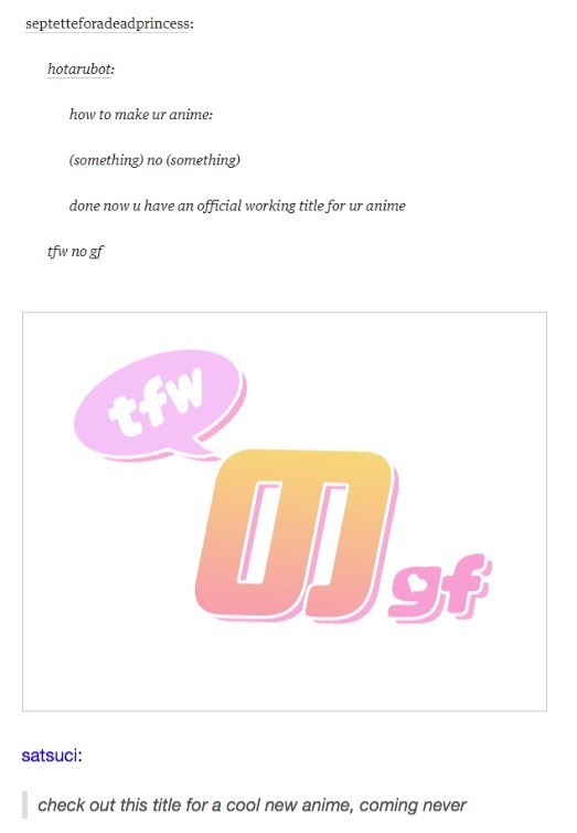 Finally 100% Relatable Anime