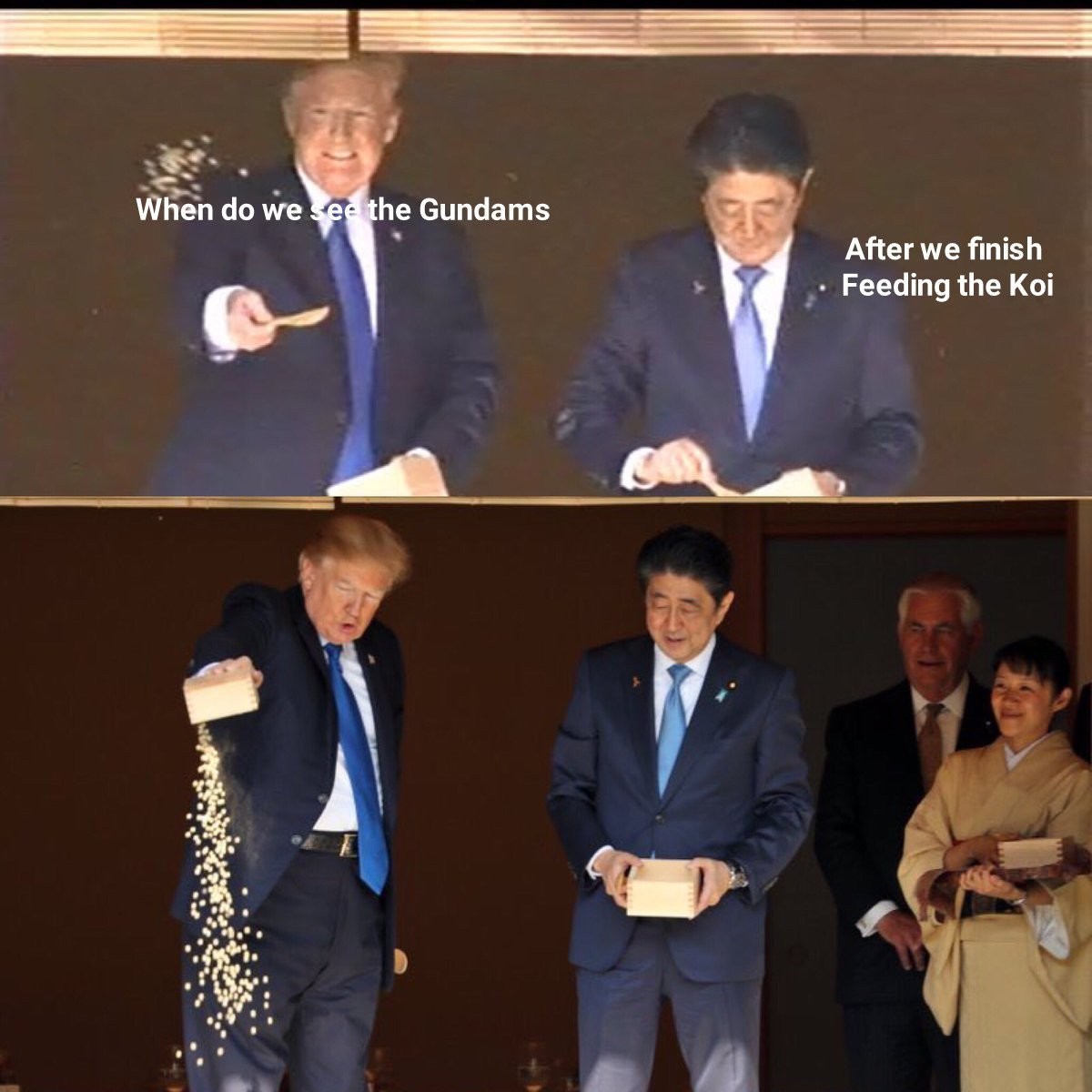 Trump-kun cant Contain The Hype