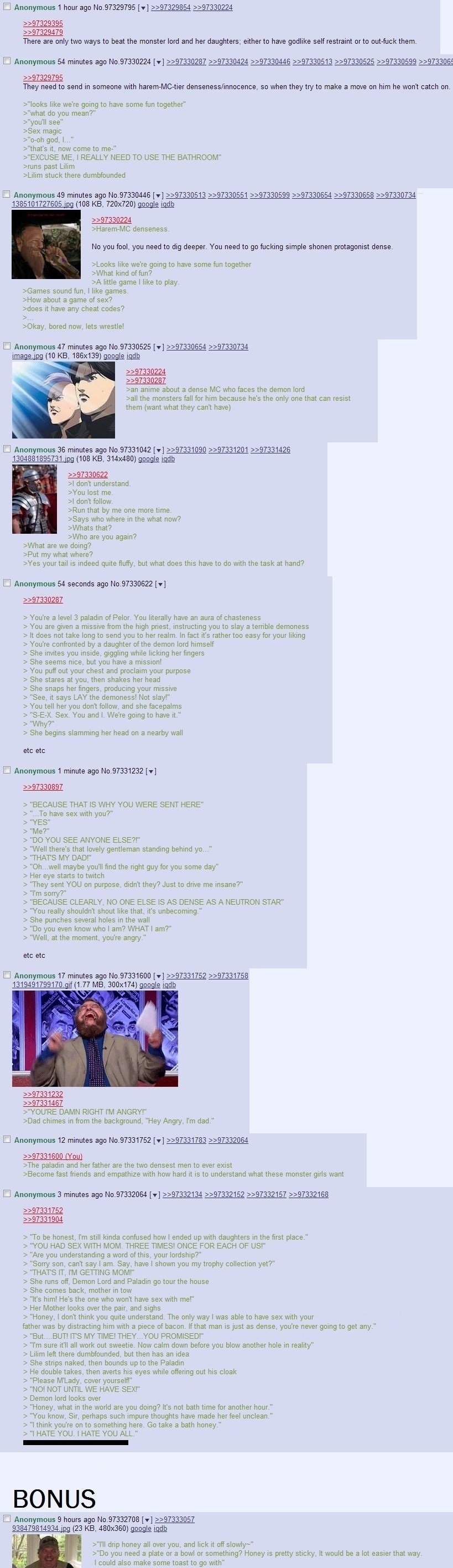 Anon-kun Writes a Harem LN