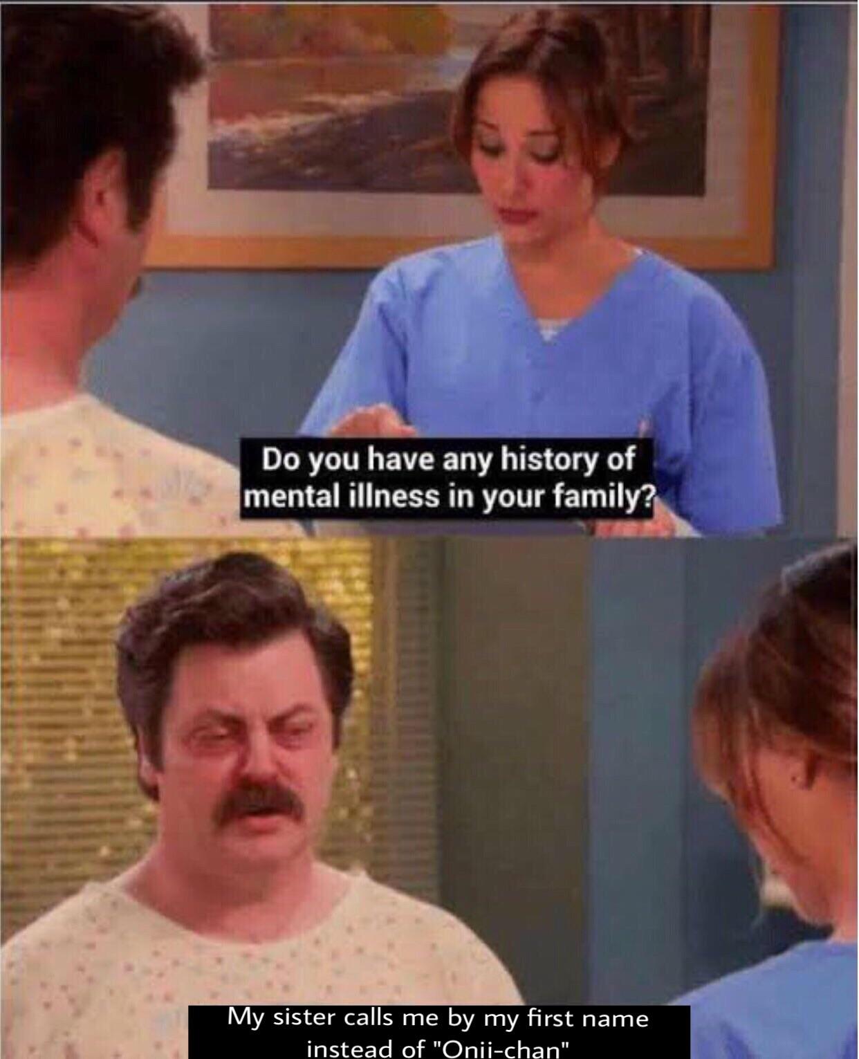 I Can see Why Hes in Front of a Nurse