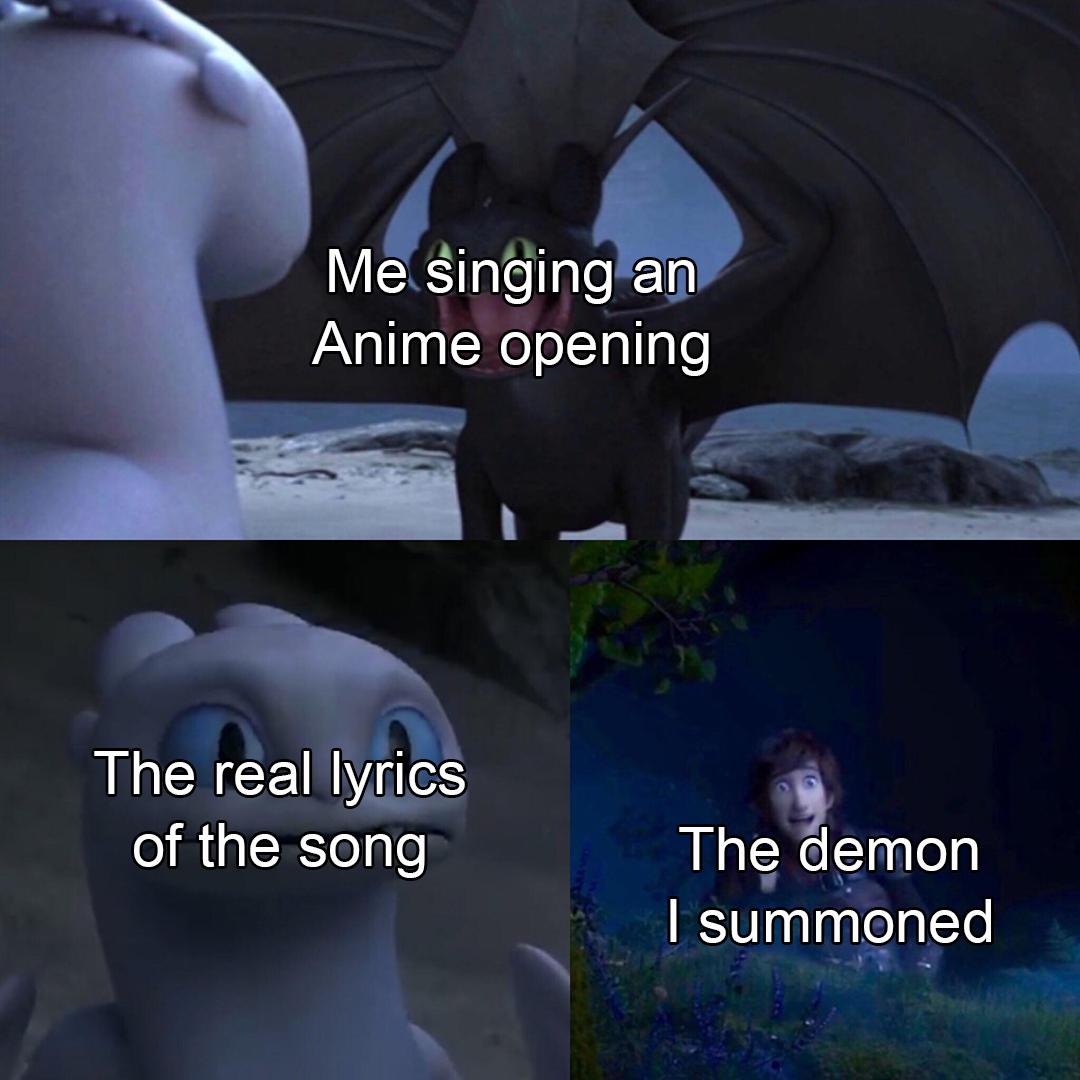 Tries to Sing Along..... Cant Do it