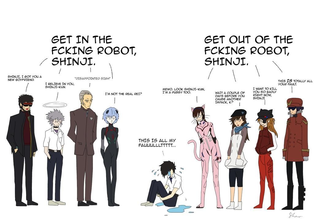 Neon Genesis Evangelion #54