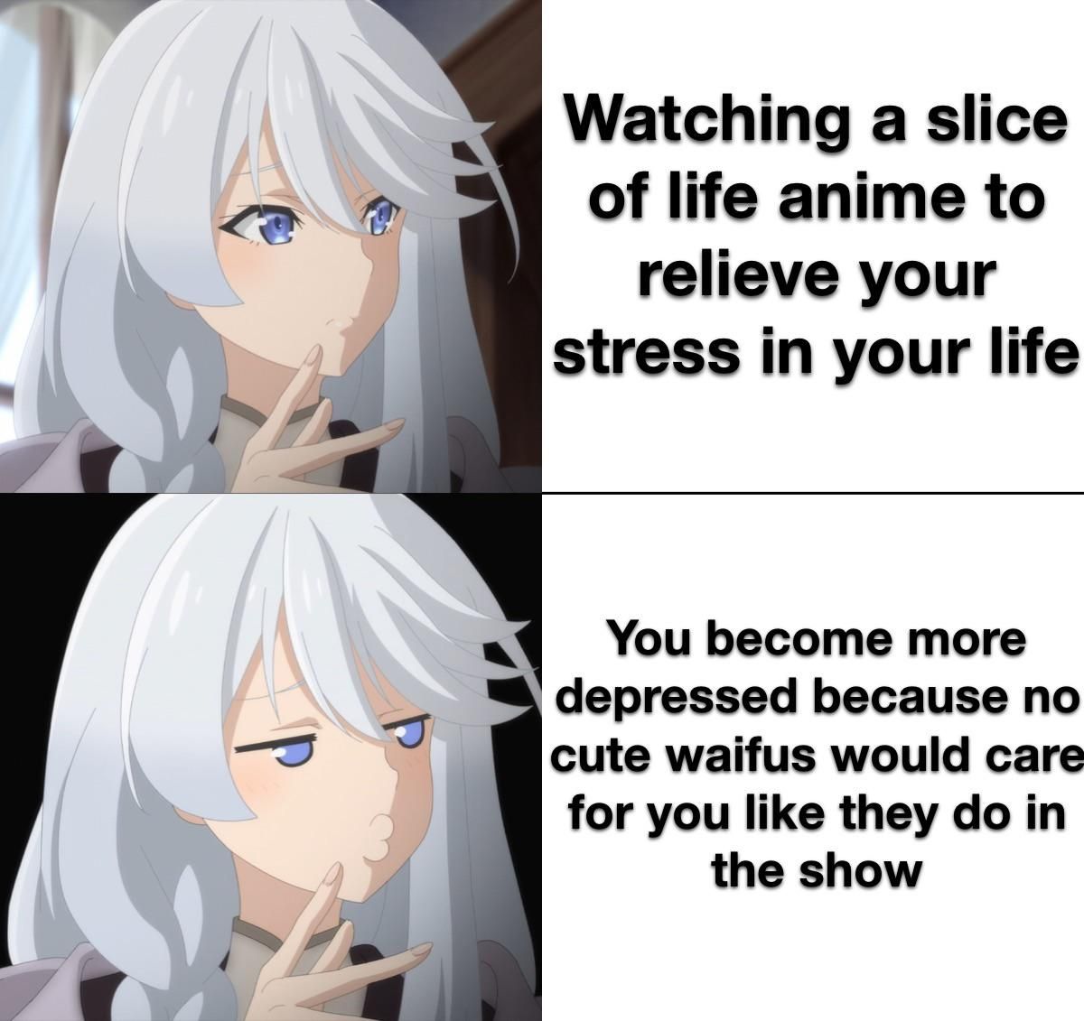 Envious of Anime Characters